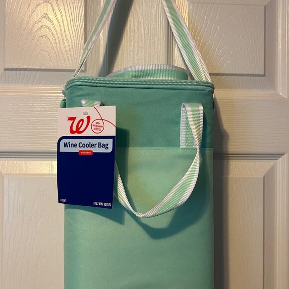 Teal Wine Cooler Thermal Bag - Picture 1 of 3